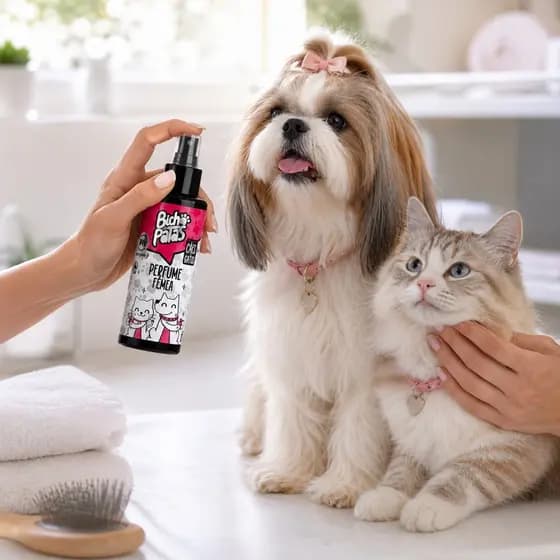 Perfume Cães E Gatos Fêmea Bicho De Patas Colônia 120ml