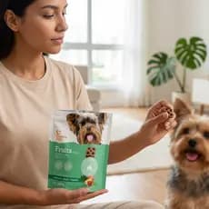Petisco Natural  Cães Papaya Pets Detox Abacaxi Maçã 300g