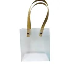 3 A 15 Sacola Mini Pequena Plastica fosca transparente embalagem PVC lembrancinha presente fibra S4