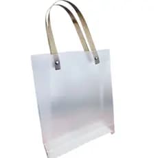 4 A 15 Sacola Grande Plastica 25X20 fosca transparente cristal embalagem PVC lembrancinhas fibra S6