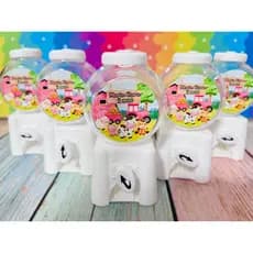 Mini Baleiro Candy Machine Fazendinha Personalizado 10 cm Lembrancinha Festa Infantil fazenda