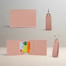 Kit 10 Porta Cartão feminino  Masculino slim + Chaveiro Feminino Masculino slim Mimo Revenda