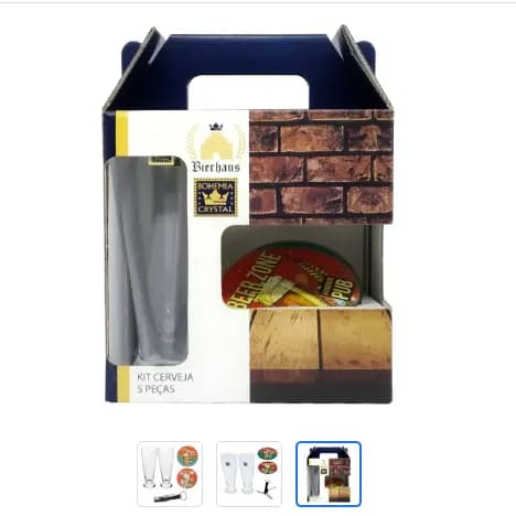 Kit Cerveja 5 Peças Bohemia