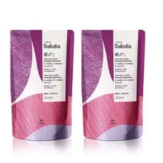 Kit 2 Refis Hidratante Natura Tododia Ameixa e Flor de Baunilha 400ml