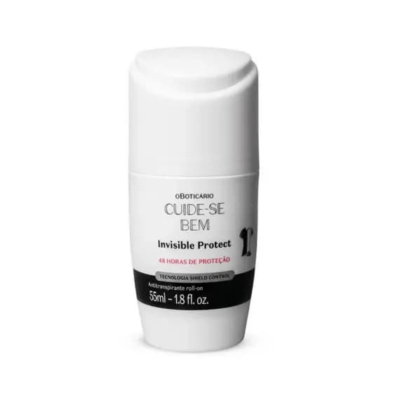 Antitranspirante Roll-on Cuide-se Bem Invisible Protect 55ml