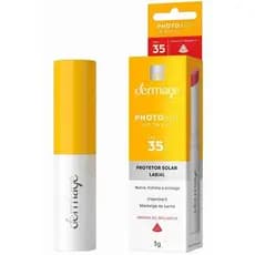 Protetor Solar Labial Dermage Photoage Lip Tint UV FPS 35 Aroma Melancia 3g