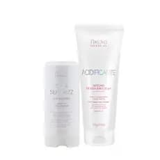 Amend KIT Seca Sem Frizz Leave-in 180g + Acidificante Máscara Equilíbrio do PH 250g