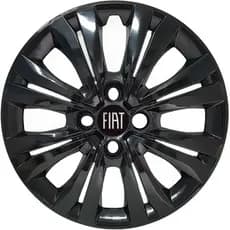 Calota UNIDADE Aro 14 Esportiva Preto Black Piano  Strada Palio Uno Mobi Argo Cronos  G245pbu