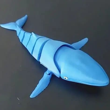 Criaturas Articuladas, Brinquedos Articulados, Animais Articulados - Baleia