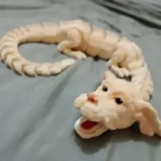 Criaturas Articuladas, Brinquedos Articulados, Animais Articulados - Falkor (História sem Fim)