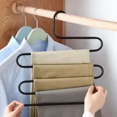 Cabide de Roupa com 5 Divisórias para Calça Organizador