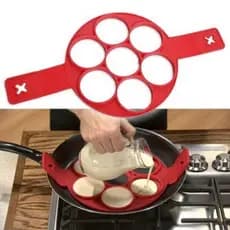 1 Forma De Silicone Panquecas Anti-Aderente Pronta Entrega