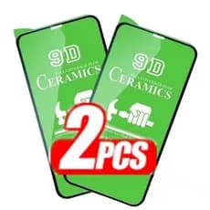 KIT COM 2 Película Cerâmica 3D 9D/ Samsung Galaxy - Linha S  S8/ S9/ S8 Plus/ S9 Plus/ S10/ S10 Plus/ S20/ S20 Ultra/ S21 Ultra/ S22 Ultra/ S23 Ultra
