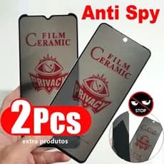 KIT 2 Película Ceramica Fosca Privativa Motorola (G04 G15 G35 G24 G34 G54 G04s G05) Pronto entrega