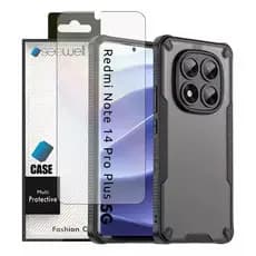 Capa Protetora Para Redmi Note 14 Pro Plus + Pel Hydrogel