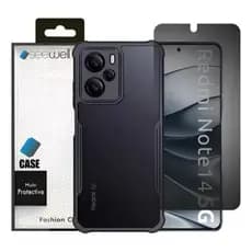 Capa Anti Impacto Para Redmi Note 14 5g + Pel Privacidade