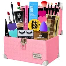 Maleta De Maquiagem Kit Completo Exclusivo Lindo Para Presente