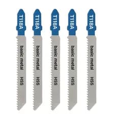 Lâmina para Serra Tico Tico T118A HSS 9cm - Pacote com 5 Unidades