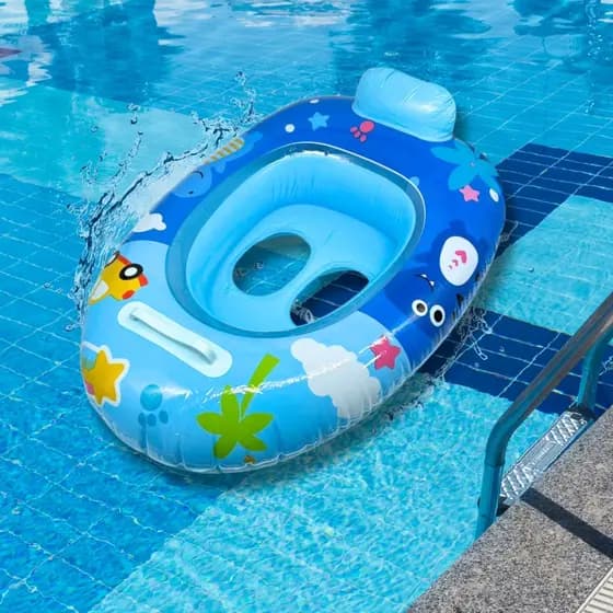 Boia Barquinho para Bebês 65 cm com Alça e Estampas Divertidas