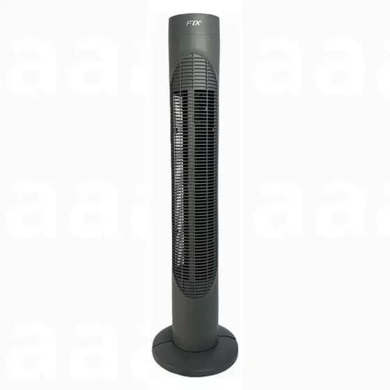 Ventilador De Coluna 55 W Na Cor Cinza Com 3 Velocidades
