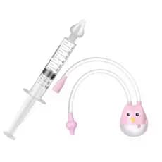 Kit 1 Seringa E 1 Aspirador Lavagem e Limpeza Nasal Bebês Envio Rápido