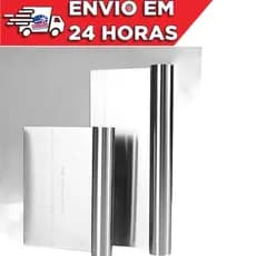 Espátula Tubular Para Massas Culinária Confeitaria Aço Inox Bolo