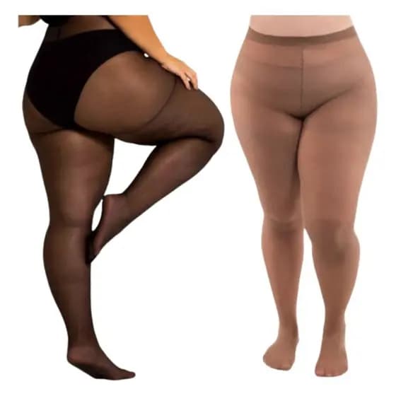 Meia Calça Plus Size Trifil W0 6101 Fio 40 Poliamida Opaca GM Estilo Elegante Casual Classico Para Frio Inverno Presente