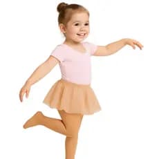 Meia Calça Fio 40 Aula Ballet Daniela Confortável Menina Infantil Jazz Tradicional Preto