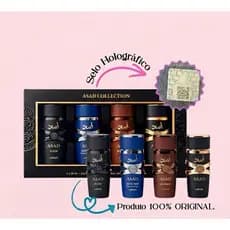 Kit Perfumes Asad Collection Lattafa Original - 4x25ml Masculino