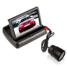 Tela Monitor Retrátil 4.3 Camera De Ré Infravermelho