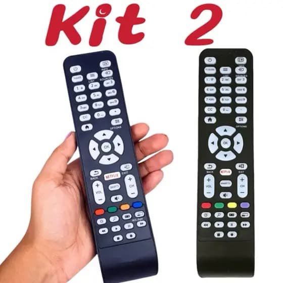 Controle Remoto Compatível Aoc Smart Tv Led