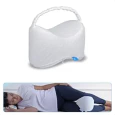 Travesseiro Nasa D50 Apoio Ortopédico de Joelho Perna Coluna Alinhada Saudável Grávida Z Pass Sleep