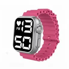 Relógio Digital LED Touch Masculino Como configurar Relógio Digital LED Touch Feminino LED Digital Esportivo