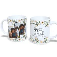 Caneca Dia das Mães Floral