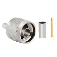 Conector N macho de grimpar cabo rg58 antena rural repetidor
