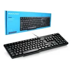 Teclado Multilaser USB Preto TC213
