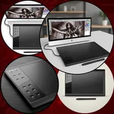 Mesa Digitalizadora Desenho Profissional Grande 36x24cm 5080LPI 266PPS