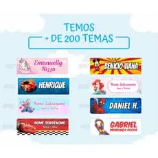 Etiquetas Adesivas Escolares Vinil A Prova D'água Etiqueta Para Material Escolar