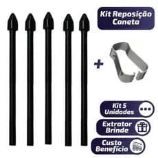 Pontas de Reposição Resistentes Para Samsung S Pen Galaxy S6 Lite/S7/S7Fe/S8/S9/S9Fe/Galaxy S Ultra