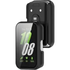 Kit 2 Case Capa Bumper Completa Proteção Para Galaxy Fit 3 De Acrílico Com Película Acrílico