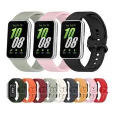 Pulseira de SIlicone De Liberação Rápida Para Smartwatch Samsung Galaxy Fit 3 SM-R390