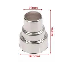Bico bocal  soprador térmico de 35 x 19 mm difusor de ar