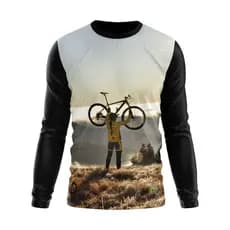 Camiseta de Ciclismo Casual UV – Estampa Bicicleta, Mountain Bike, Bike Speed – Masculina e Feminina