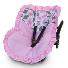 Capa do Bebê conforto Nuvem Rosa e Azul - Promoção