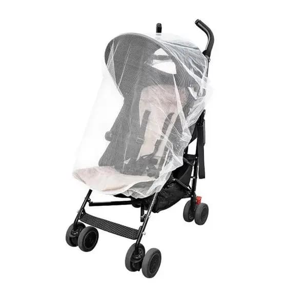 Mosquiteiro Tela Protetora para Carrinho e Bebê Conforto Proteção contra Insetos Avulso 120cm x 120cm
