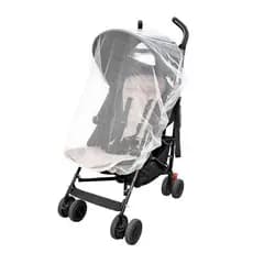 Mosquiteiro Tela Protetora para Carrinho e Bebê Conforto Proteção contra Insetos Avulso 120cm x 120cm