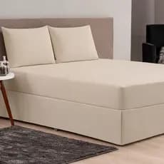 Kit Capa Impermeável Protetora de Colchão Matelada King Queen Casal Solteiro Porta BOX Protetor