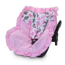 Capa de Bebê Conforto com Protetor de Cinto Nuvem Rosa e Nuvem Azul Todos modelos e marcas Menino Menina