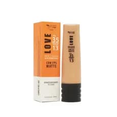 Base Liquída Alta Cobertura Matte Max Love com FPS 35 - 30ml