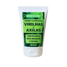 Creme Clareador de Axilas e virilhas 100ml - Clareador intimo, pele, cotovelos, pernas, bumbum